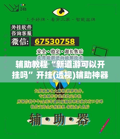 辅助教程“新道游可以开挂吗	”开挂(透视)辅助神器