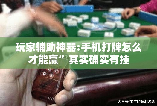 玩家辅助神器:手机打牌怎么才能赢”其实确实有挂