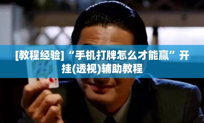 [教程经验]“手机打牌怎么才能赢”开挂(透视)辅助教程