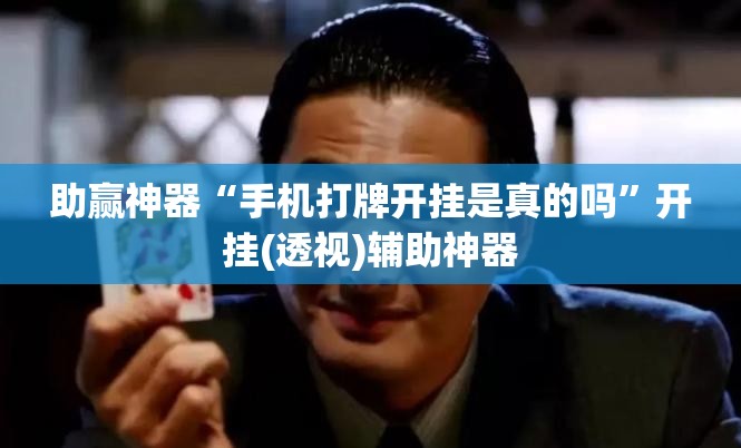 助赢神器“手机打牌开挂是真的吗”开挂(透视)辅助神器
