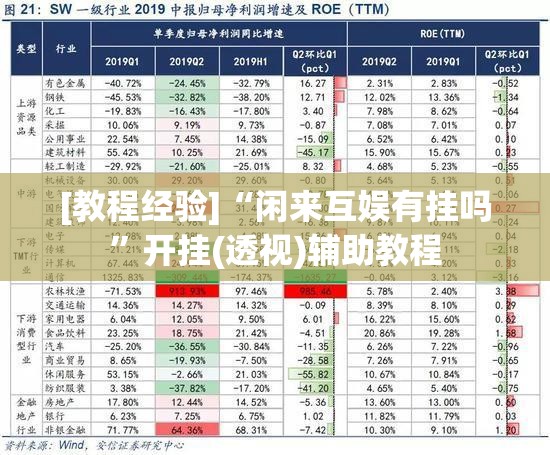 [教程经验]“闲来互娱有挂吗	”开挂(透视)辅助教程