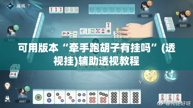 可用版本“牵手跑胡子有挂吗	”(透视挂)辅助透视教程