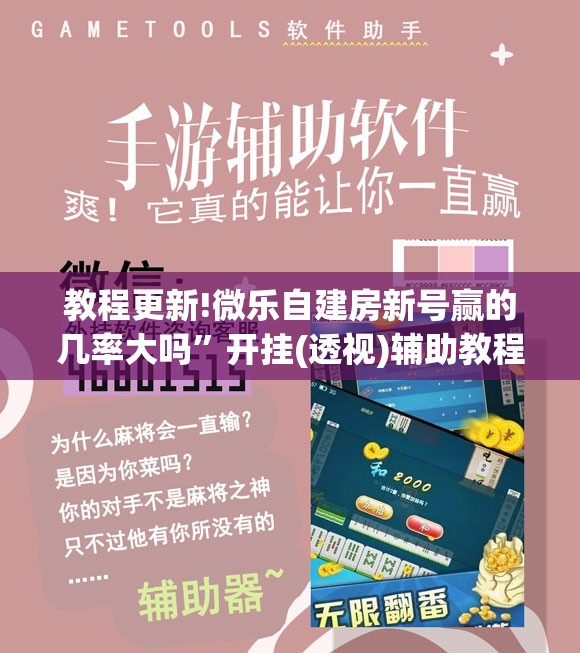 教程更新!微乐自建房新号赢的几率大吗”开挂(透视)辅助教程