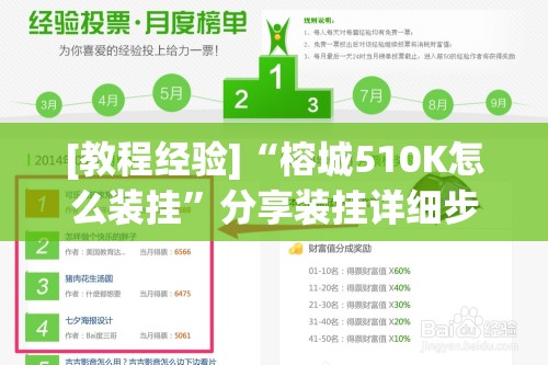 [教程经验]“榕城510K怎么装挂”分享装挂详细步骤
