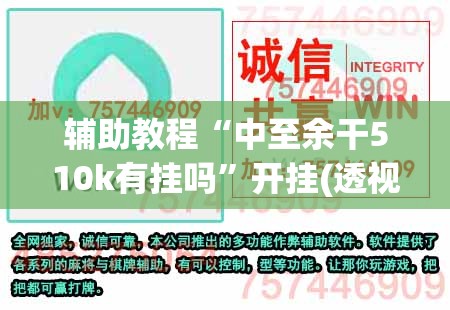 辅助教程“中至余干510k有挂吗”开挂(透视)辅助神器