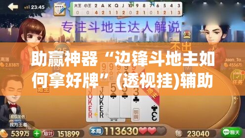 助赢神器“边锋斗地主如何拿好牌”(透视挂)辅助透视教程