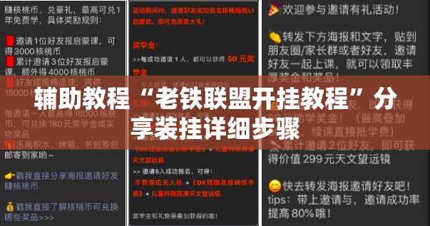 辅助教程“老铁联盟开挂教程”分享装挂详细步骤
