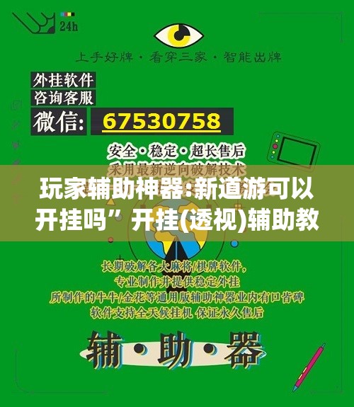 玩家辅助神器:新道游可以开挂吗	”开挂(透视)辅助教程