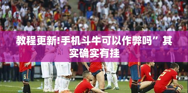 教程更新!手机斗牛可以作弊吗”其实确实有挂