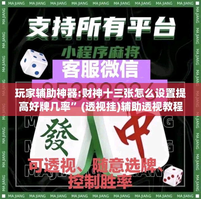 玩家辅助神器:财神十三张怎么设置提高好牌几率	”(透视挂)辅助透视教程