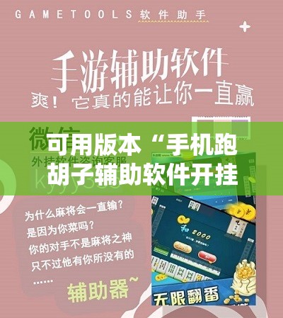 可用版本“手机跑胡子辅助软件开挂”分享装挂详细步骤