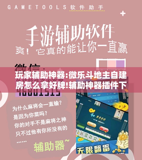 玩家辅助神器:微乐斗地主自建房怎么拿好牌!辅助神器插件下载