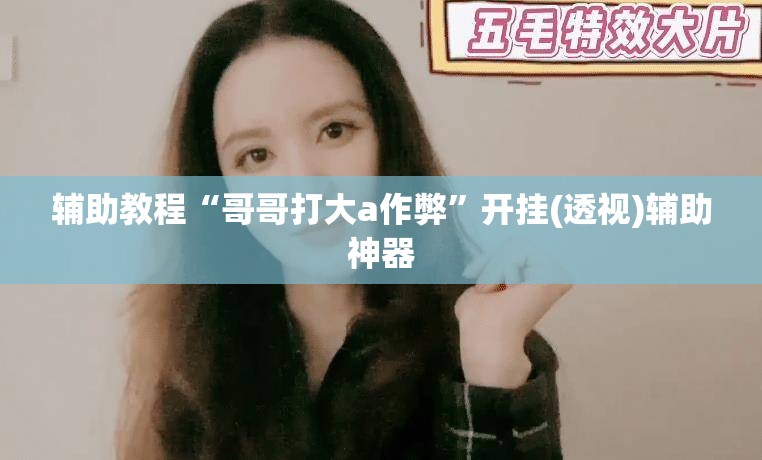 辅助教程“哥哥打大a作弊”开挂(透视)辅助神器