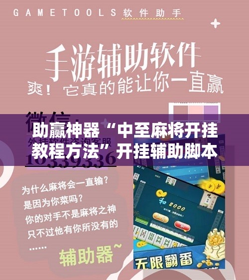 助赢神器“中至麻将开挂教程方法	”开挂辅助脚本+详细开挂安装教程