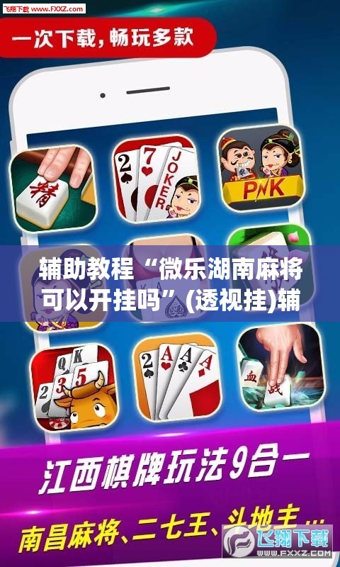 辅助教程“微乐湖南麻将可以开挂吗”(透视挂)辅助透视教程