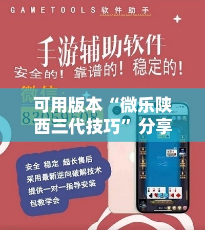 可用版本“微乐陕西三代技巧”分享装挂详细步骤
