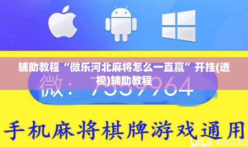 辅助教程“微乐河北麻将怎么一直赢”开挂(透视)辅助教程
