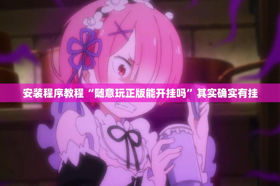 安装程序教程“随意玩正版能开挂吗	”其实确实有挂