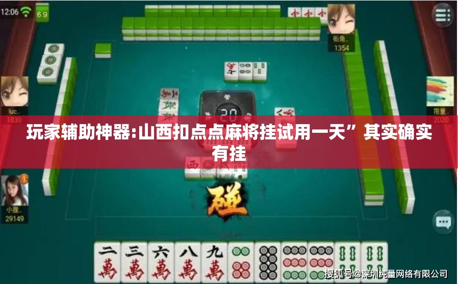 玩家辅助神器:山西扣点点麻将挂试用一天”其实确实有挂