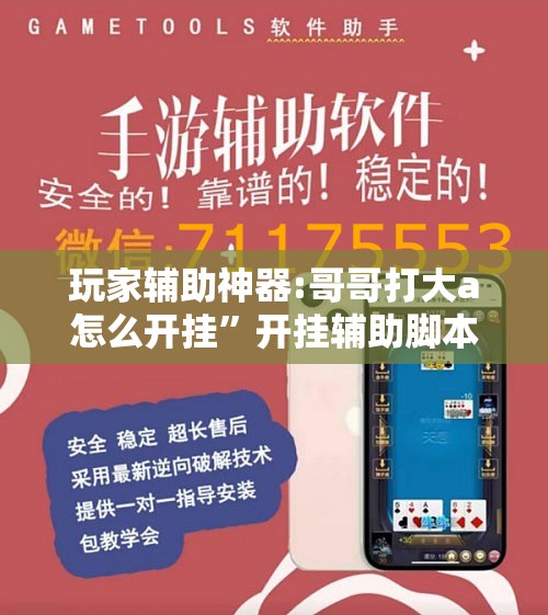 玩家辅助神器:哥哥打大a怎么开挂”开挂辅助脚本+详细开挂安装教程