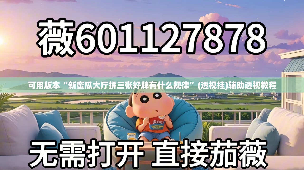 可用版本“新蜜瓜大厅拼三张好牌有什么规律	”(透视挂)辅助透视教程