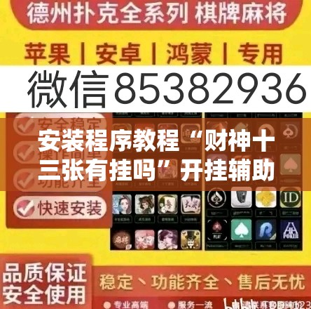 安装程序教程“财神十三张有挂吗	”开挂辅助脚本+详细开挂安装教程