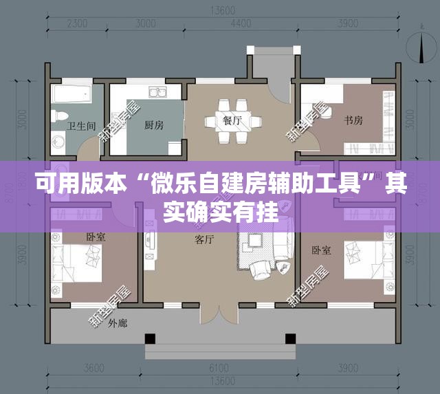 可用版本“微乐自建房辅助工具”其实确实有挂