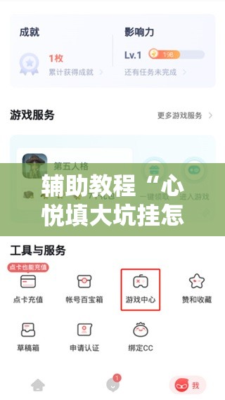 辅助教程“心悦填大坑挂怎么下载”分享装挂详细步骤