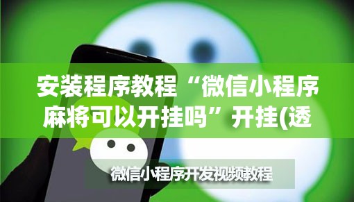 安装程序教程“微信小程序麻将可以开挂吗	”开挂(透视)辅助神器