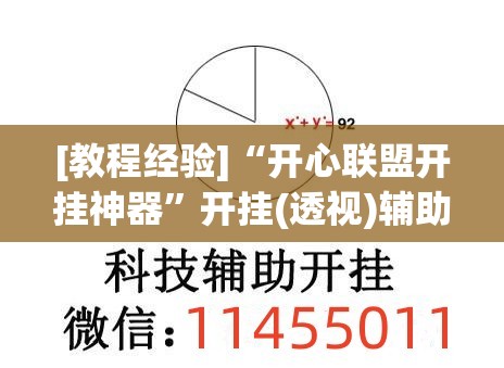 [教程经验]“开心联盟开挂神器”开挂(透视)辅助神器