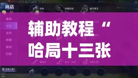 辅助教程“哈局十三张有挂是真是假”(透视挂)辅助透视教程