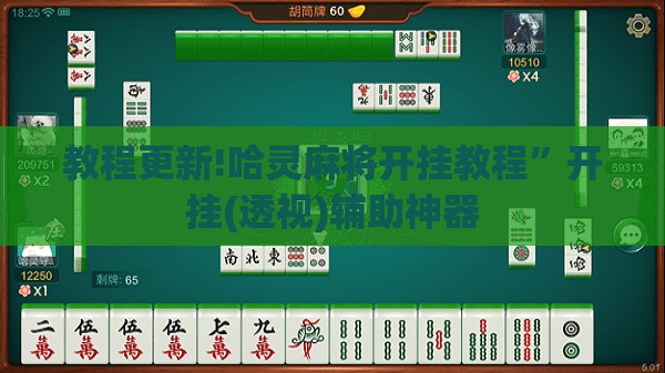教程更新!哈灵麻将开挂教程”开挂(透视)辅助神器