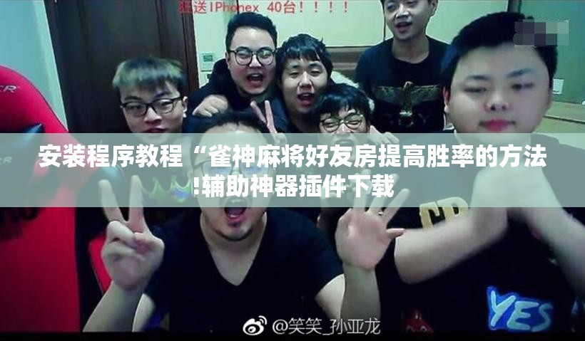 安装程序教程“雀神麻将好友房提高胜率的方法!辅助神器插件下载