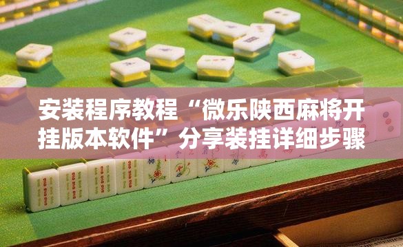 安装程序教程“微乐陕西麻将开挂版本软件”分享装挂详细步骤