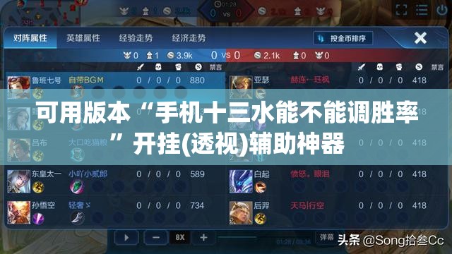 可用版本“手机十三水能不能调胜率”开挂(透视)辅助神器