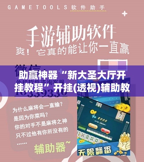 助赢神器“新大圣大厅开挂教程”开挂(透视)辅助教程
