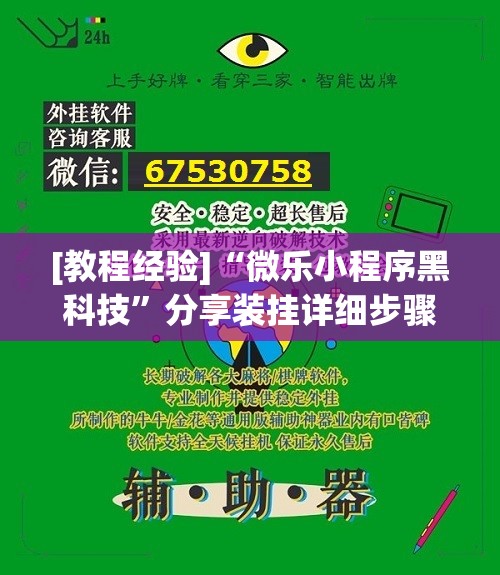 [教程经验]“微乐小程序黑科技”分享装挂详细步骤