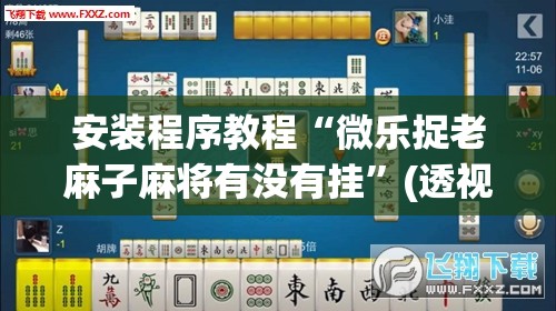 安装程序教程“微乐捉老麻子麻将有没有挂”(透视挂)辅助透视教程