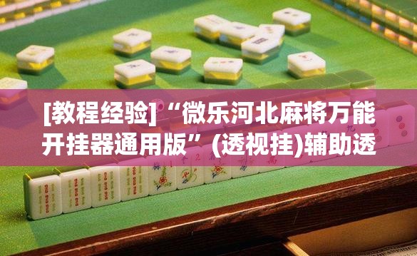 [教程经验]“微乐河北麻将万能开挂器通用版”(透视挂)辅助透视教程