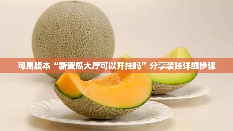 可用版本“新蜜瓜大厅可以开挂吗”分享装挂详细步骤