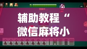 辅助教程“微信麻将小程序万能开挂器”开挂(透视)辅助教程